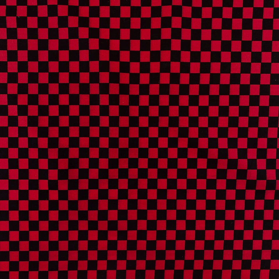 Checkered Print Fabric 100% Cotton Retro Geometric 58/60" Wide Sold BTY - Image 1 of 1