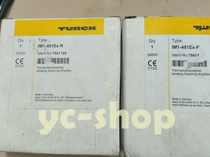 1pc TURCK IM1-451EX-R 1PCS new Safety Barrier Isolator Fast Shipping via* - Picture 1 of 4