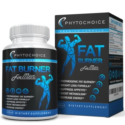 Best Diet Pills That Work Fast for Men Natural Weight Loss Men Belly Fat Burner - Image 1 of 4