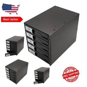 Premium 5-Bay SATA Internal HDD Enclosure with Intelligent Cooling Technology - Picture 1 of 10