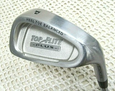 TOP FLITE PLUS Pitching Wedge Heel Toe Balanced 34.5" RH ~ Reg Flex Steel Shaft - Image 1 of 4