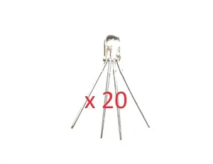 20 x 4 pin 5 mm LED RGB ultraleggeri - NUOVI - Foto 1 di 2
