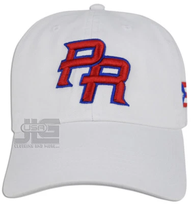 PUERTO RICO Papá Sombrero Algodón PR Sombrero Estilo Gorra de Béisbol NUEVO Foto 1 de 2