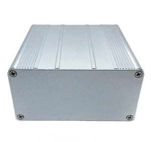 Silver Aluminum Project Box Enclosure Case 3.94"x3.94"x1.97" 100x100x50mm - Picture 1 of 5