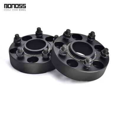 BONOSS 4x 35mm Black Anodized Wheel Spacers Adapters for Lexus ES300,ES330,ES350 - Image 1 of 4