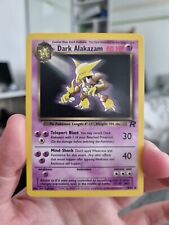 Dark Alakazam Non Holo Rare 18/82 Team Rocket WOTC Pokemon Card