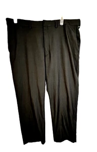 Haggar Anzughose Herren 40 x 29 dunkelgrau vorne flach Premium Komfort klassische Passform - Bild 1 von 9