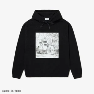 LACOSTE × ONE PIECE Cover Art Print Hoodie size M Limited - Picture 1 of 2