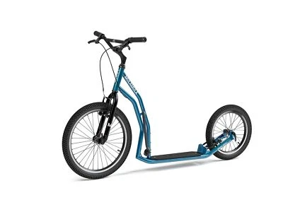 Yedoo Scooters Mula Y40 Blue Tretroller Erwachsene 20" 16" Luftreifen - Bild 1 von 3