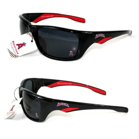 Los Angeles Angels MLB Polarized Sport Sunglasses Cover