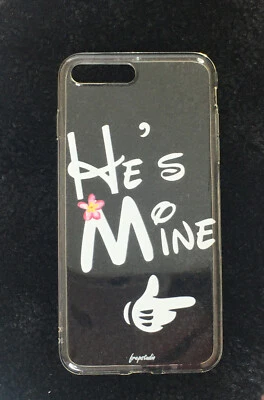 Frep Studio He’s Mine Minnie Mouse Disney Cell iPhone Case 8 Plus 7 Plus Clear - Image 1 of 3