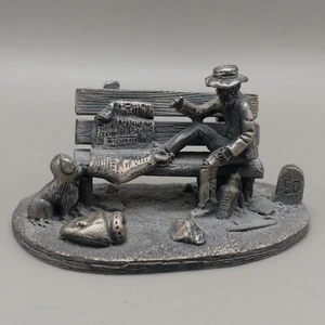 The Tudor Mint Great Britain Tramp Miniature Vintage Pewter by Roger Gibbons VGC - Picture 1 of 9