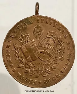 FESTA COMMEMORATIVA ITALIANA XX SETTEMBRE PORTA PIA MED. PREMIO TIRO A SEGNO - Foto 1 di 6