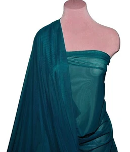 TELA ELÁSTICA DE MALLA ELÉCTRICA VERDE ÁNADE 58" POR COMPRAR, DISFRAZ, BAILE, FORMAL - Imagen 1 de 1