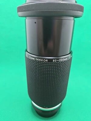 Nikon Nikkor AI-S 80-200mm f4 Lens AIS #124 - Image 1 of 4