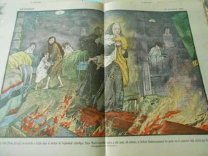 A Bernards Ville New Jersey Incendie dans le dortoir Orphelinat Print 1927 - Picture 1 of 1