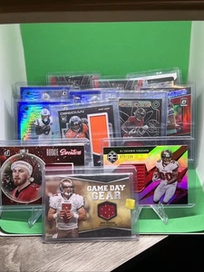 NFL Sports Card Patch Lot 12. Chris Godwin, Braylon Allen, Jeff Garcia ….. - Bild 1 von 13