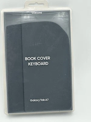 Teclado con cubierta de libro Samsung Galaxy Tab A7, gris EF-DT500UJEGUJ. ¡NUEVO! Foto 1 de 4