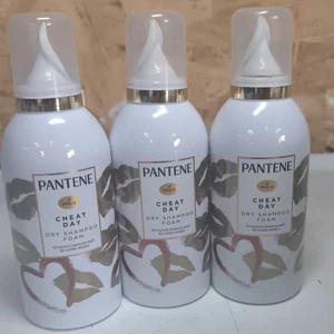 Pantene Waterless Cheat Day Dry Champú Espuma 180 ml - Pack de 3 para todo el cabello - Imagen 1 de 8