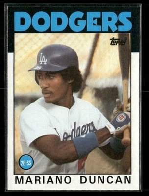 1986 Topps - Mariano Duncan #602 (RC) - Image 1 of 2
