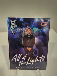 2024 Spectra - ALL OF THE LIGHTS INSERT - Rome Odunze SSP - Picture 1 of 6