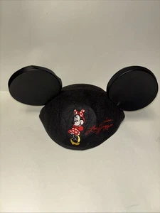 Disney Parks Minnie Mouse Club Mouseketeer Ears Hat Youth Size Disney World One - Picture 1 of 6