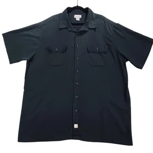 Carhartt Herren Arbeitshemd 3XL Schwarz Relaxed Fit Kurzarm - Bild 1 von 8