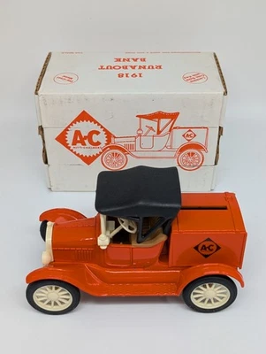 1990 ERTL 1918 RUNABOUT ALLIS CHALMERS DELIVERY TRUCK COLLECTOR TOY BANK - Image 1 of 4