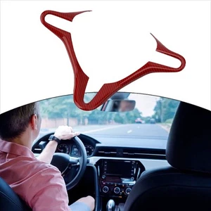 Luxurious Red Interior Steering Wheel Cover Trim for Civic 8th 2006 2011 - Picture 1 of 12