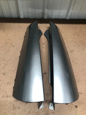 Rear D Pillar Trim Panel Set 07-14 Chevy Suburban Tahoe GMC Yukon OEM Silver - Image 1 of 4