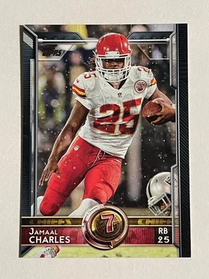 2015 Topps #350 Jamaal Charles Super Bowl 50 - Image 1 of 2