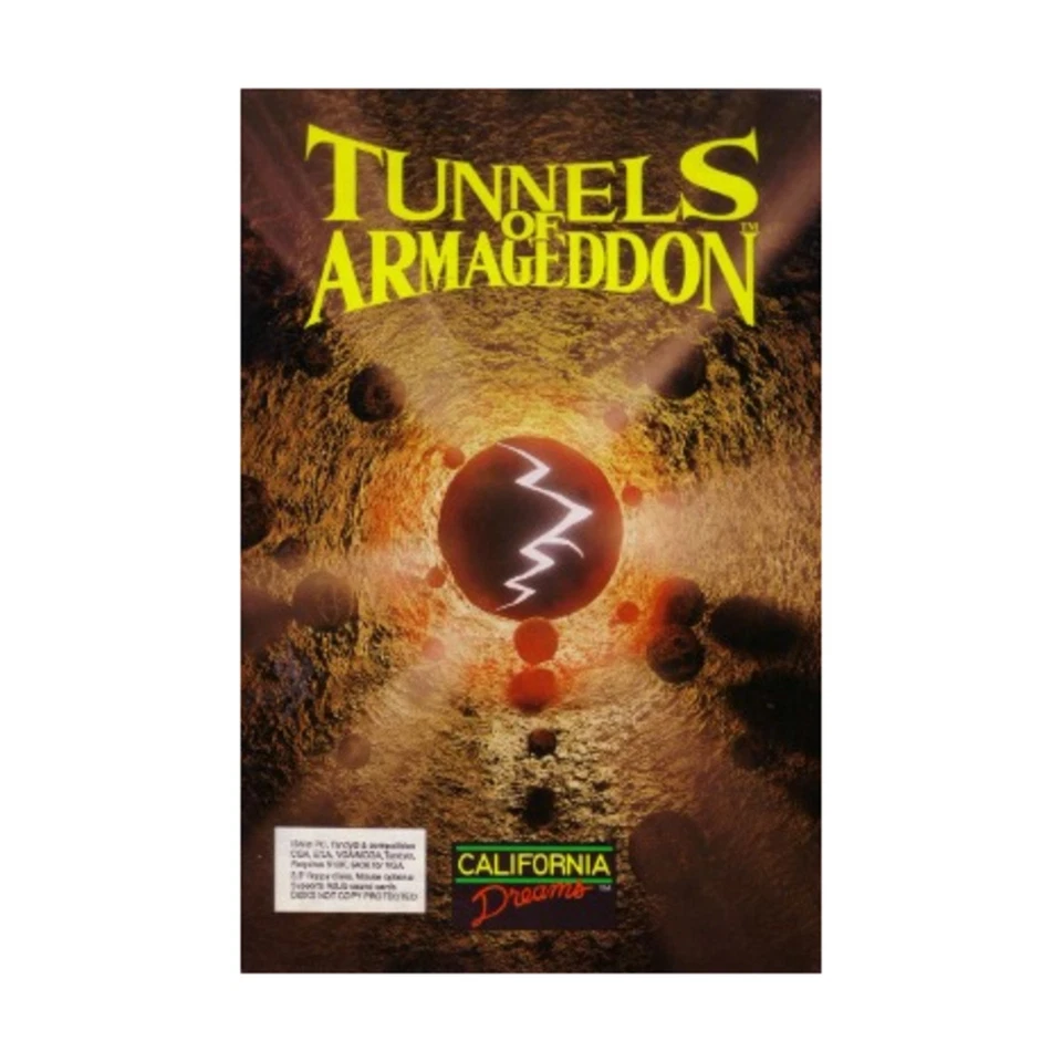 California Dreams Computer Games Tunnels of Armageddon EX/NM - Image 1 of 1