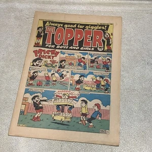 Cómic THE TOPPER - Nº 1685 18 de mayo de 1985 Reino Unido papel cómic - Imagen 1 de 4