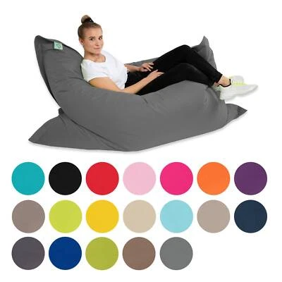 Sitzsack fertig befüllt mit EPS 120x160cm Bean Bag Riesensitzsack Sitzkissen  - Bild 1 von 4