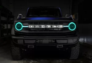 Oracle ColorSHIFT Headlight Halo Kit w/DRL Bar for 21-22 Ford Bronco - Picture 1 of 10