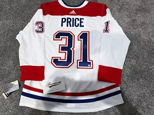 CAREY PRICE Montreal Canadiens SIGNED Autograph JERSEY Frameworth COA 52 - Picture 1 of 4