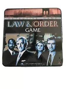 Law & Order Detective Game In Tin 2-4 Players Ages 13+ NEW - Picture 1 of 5