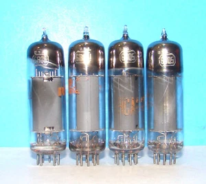6BQ5 EL84 RCA radio audio amplifier vintage electron vacuum tubes 4 valve tested - Picture 1 of 3