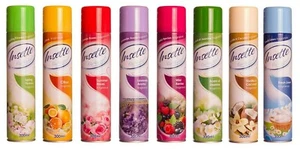 12 x Air Freshener 300ml Various Mixed Vanilla Linen Citrus Fruit Summer Roses - Picture 1 of 4