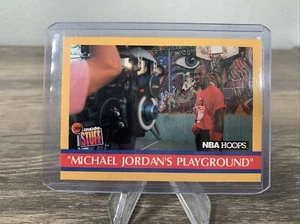 Michael Jordan 1990 NBA Hoops Basketball Michael Jordans Playground #382 - Picture 1 of 6