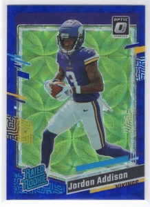 2023 Panini Donruss Optic - Rated Rookie Blue Scope Prizm #271 Jordan Addison Rc - Picture 1 of 2