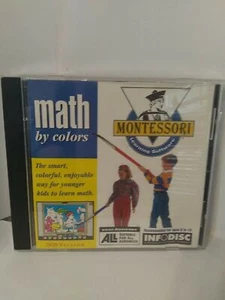 MATH by COLORS for DOS Learning Education Homeschool FUN Teach Learn Educate A - Picture 1 of 3