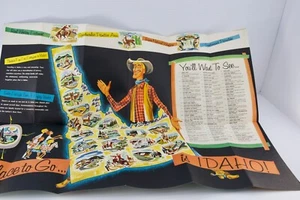 2 Vintage Idaho Maps - Picture 1 of 5