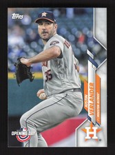 2020 Topps Opening Day   Justin Verlander #65 Houston Astros