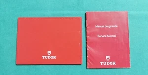 TUDOR NEUWERTIG GELDBÖRSE ROT LEDER/WELTWEITES SERVICEHEFT 4140790.04 - 563.87 - Bild 1 von 6