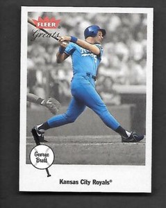 GEORGE BRETT 2002 GREATS OF THE GAME #70 KANSAS CITY ROYALS