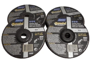 X12- NORTEL GEMINI ALUMINUM 24 ALU GRINDING WHEEL 8600 7X1/4X7/8 DC714GALU24 - Picture 1 of 4
