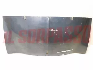 COFANO POSTERIORE + SCRITTA ALFA ROMEO DAUPHINE ORIGINALE REAR HOOD - Picture 1 of 1