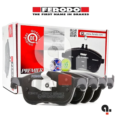 Kit Pastiglie freno Anteriori Ferodo Ford Fiesta VII 1.0 EcoBoost 1.1  1.5 TDCi - Image 1 of 4
