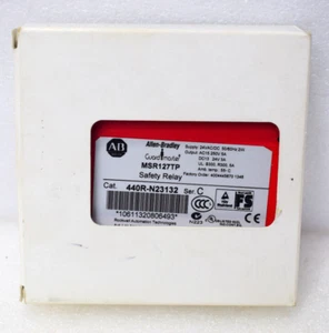 1x ALLEN BRADLEY MSR127TP 440R-N23132 SAFETY RELAY 440RN23132 US STOCK - Afbeelding 1 van 5